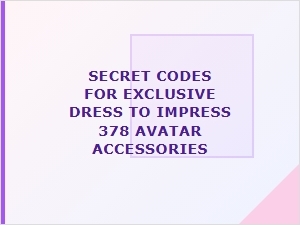 Exclusive Dress to Impress Avatar Codes Review